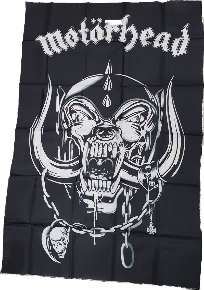 Fahne Flagge Motörhead Motiv Kiss of Death 90 x 150 cm