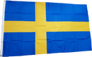 Fahne Flagge Schweden 90 x 150 cm mit 2 Ösen