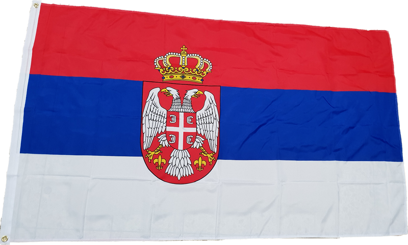 Fahne Flagge Serbien 90 x 150 cm mit 2 Ösen
