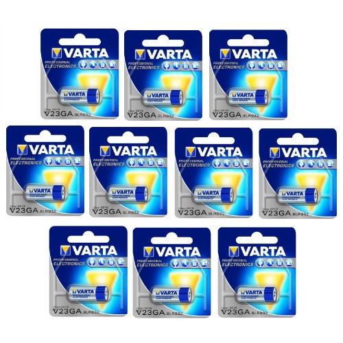 Varta 10x1 V 23 GA Battery, 494921