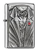 Zippo Jacket-Chrome high Polished-Spring 2017 Feuerzeug, Silber, 5.8 x 3.8 x 2 cm