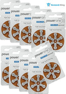 60 x Varta Power One P 312 - Hörgerätebatterie 1,4 V